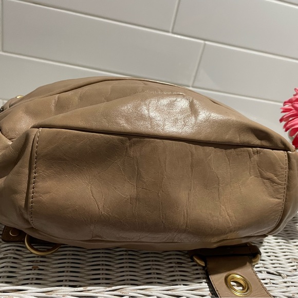 Vintage Tan Leather Juicy Couture purse - Picture 10 of 12